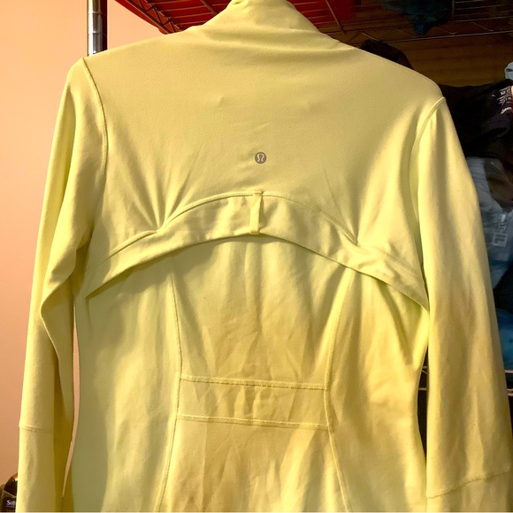 LuLulemon Neon Green Size 10 Athletic Jacket - Picture 3 of 5